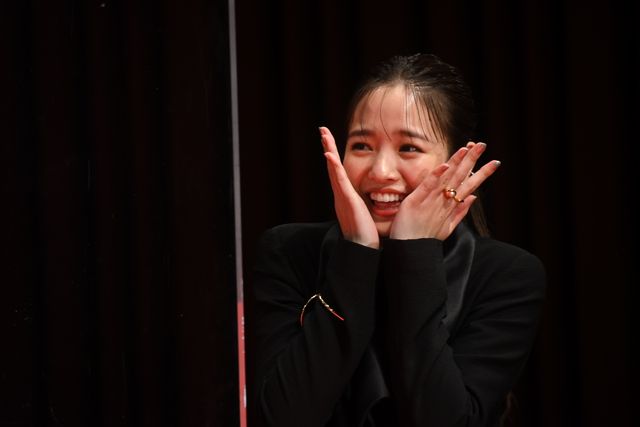 眞栄田郷敦のポーズがカワイイ！映画『カラダ探し』ジャパンプレミア（14枚目）