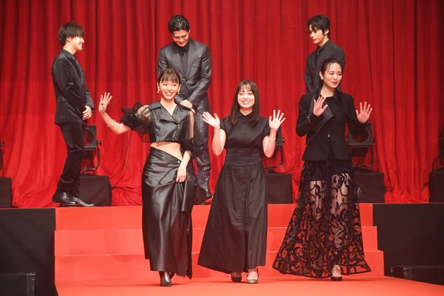 眞栄田郷敦のポーズがカワイイ！映画『カラダ探し』ジャパンプレミア（37枚目）