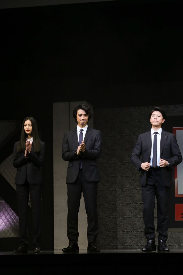 菜々緒、麗しいスーツ姿で抜群のスタイル！ドラマ「BG～身辺警護人～」プレミアム試写会＆制作発表記者会見（7枚目）