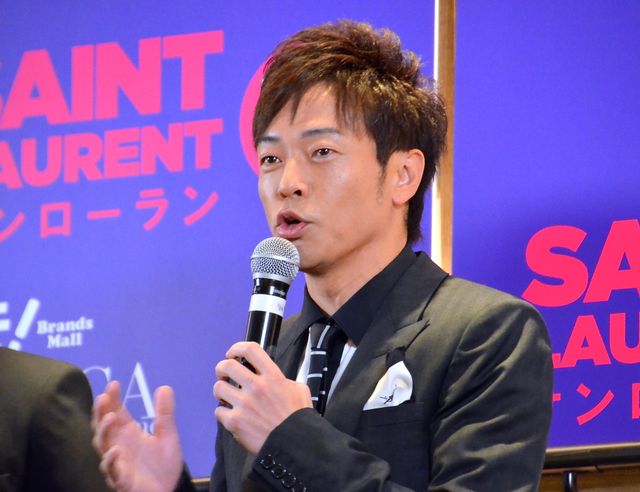 オシャレ芸人！陣内智則とピース綾部祐二登場！映画『サンローラン』イベントフォトギャラリー（4枚目）