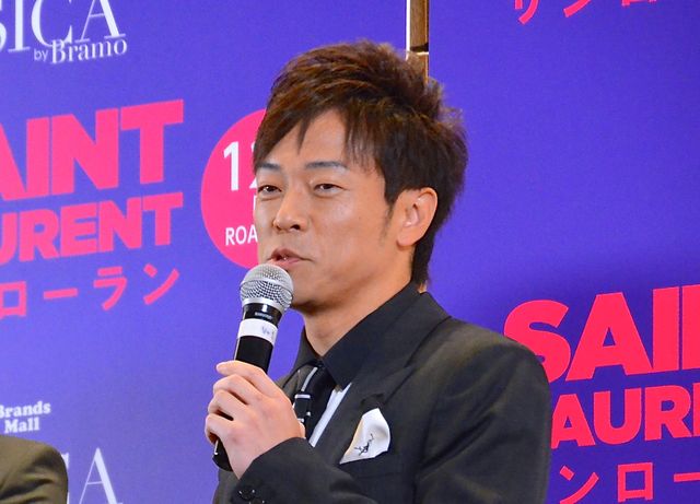 オシャレ芸人！陣内智則とピース綾部祐二登場！映画『サンローラン』イベントフォトギャラリー（5枚目）