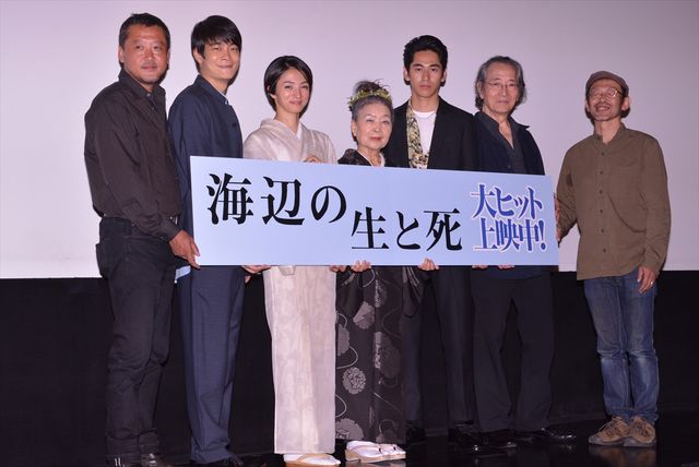 満島ひかり＆永山絢斗、そろって登壇！映画『海辺の生と死』初日舞台あいさつ（8枚目）
