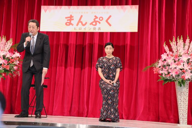 「まんぷく」ヒロインは安藤サクラ！連続テレビ小説ヒロイン発表会見（3枚目）