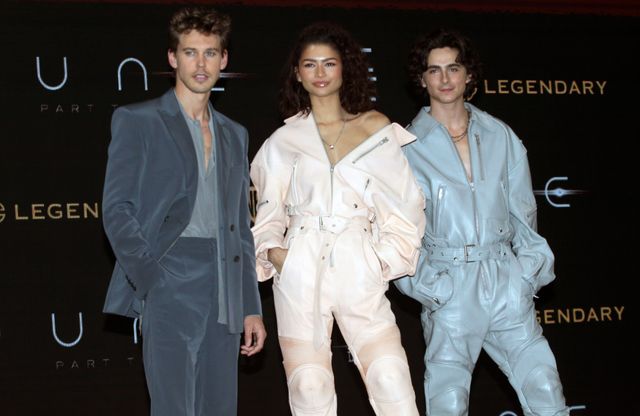 訪韓中のゼンデイヤ、ジャンプスーツで登場！『デューン　砂の惑星PART2』韓国記者会見（4枚目）