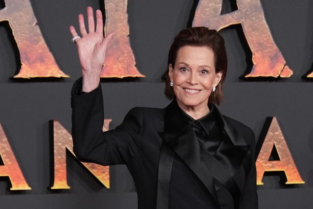 『アバター』新作のプレミアに出席したシガーニー・ウィーヴァー(2025年12月撮影)