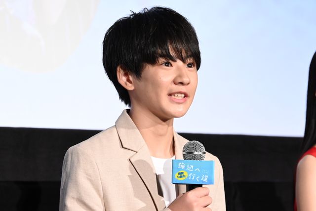 新星・原田琥之佑のもと個性派キャスト集合『海辺へ行く道』の公開記念舞台あいさつ（5枚目）