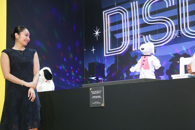 安藤美姫、スヌーピー愛さく裂！「スヌーピー×おもしろサイエンスアート展『SNOOPY FANTARATION』」オープニングイベント（6枚目）