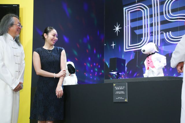 安藤美姫、スヌーピー愛さく裂！「スヌーピー×おもしろサイエンスアート展『SNOOPY FANTARATION』」オープニングイベント（7枚目）