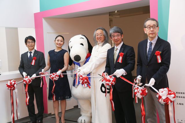 安藤美姫、スヌーピー愛さく裂！「スヌーピー×おもしろサイエンスアート展『SNOOPY FANTARATION』」オープニングイベント（9枚目）