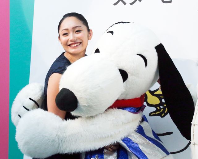 安藤美姫、スヌーピー愛さく裂！「スヌーピー×おもしろサイエンスアート展『SNOOPY FANTARATION』」オープニングイベント（16枚目）