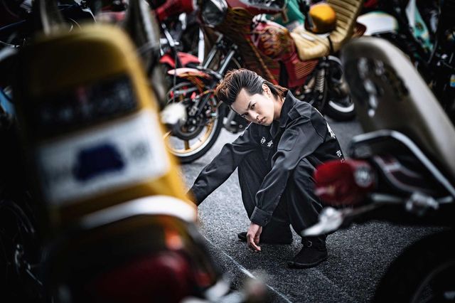 奥野壮、丸刈り＆リーゼントで熱演『灰色の壁　－大宮ノトーリアス－』場面写真（2枚目）