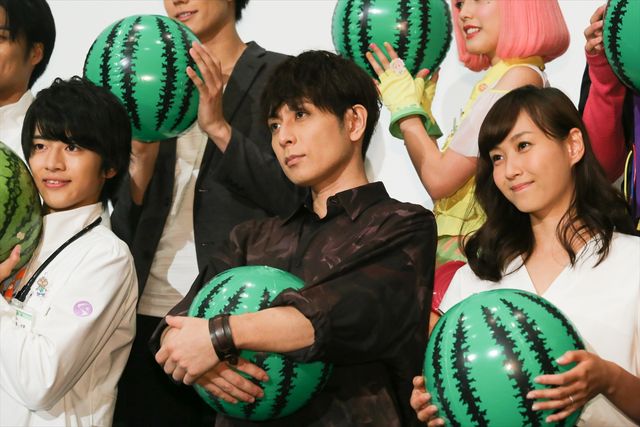 映画に出てくるポッピーは今本編に出ているポッピーではない!?『劇場版　仮面ライダーエグゼイド　トゥルー・エンディング』完成披露試写会舞台あいさつ（8枚目）