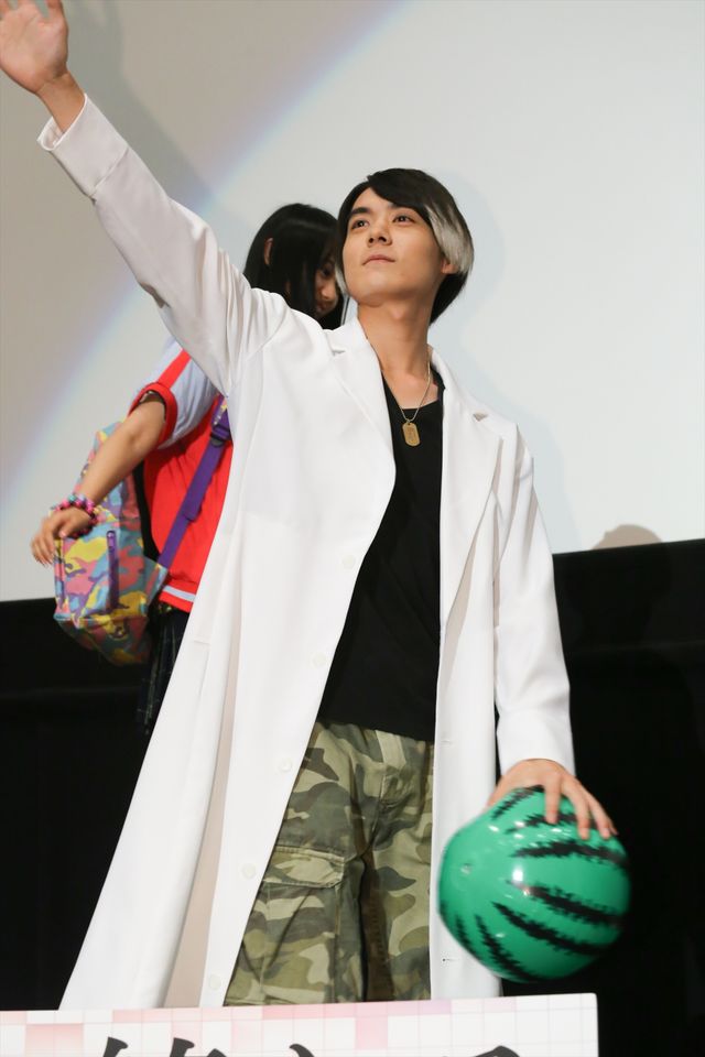 映画に出てくるポッピーは今本編に出ているポッピーではない!?『劇場版　仮面ライダーエグゼイド　トゥルー・エンディング』完成披露試写会舞台あいさつ（13枚目）