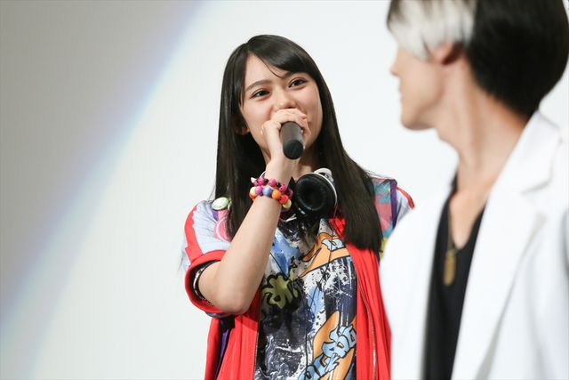 映画に出てくるポッピーは今本編に出ているポッピーではない!?『劇場版　仮面ライダーエグゼイド　トゥルー・エンディング』完成披露試写会舞台あいさつ（28枚目）