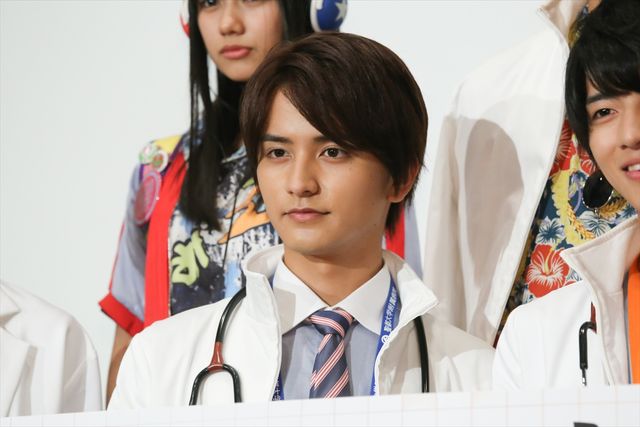 映画に出てくるポッピーは今本編に出ているポッピーではない!?『劇場版　仮面ライダーエグゼイド　トゥルー・エンディング』完成披露試写会舞台あいさつ（37枚目）