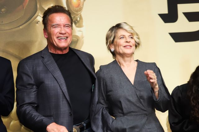 T-800&サラ・コナーのツーショット!『ターミネーター:ニュー・フェイト』来日記者会見