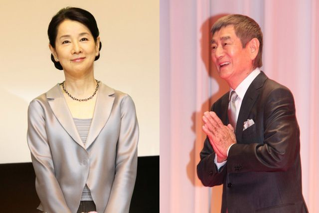 高倉健さん（右）に感謝の言葉を送った吉永小百合 - 画像は左から2014年、2012年に撮影したもの