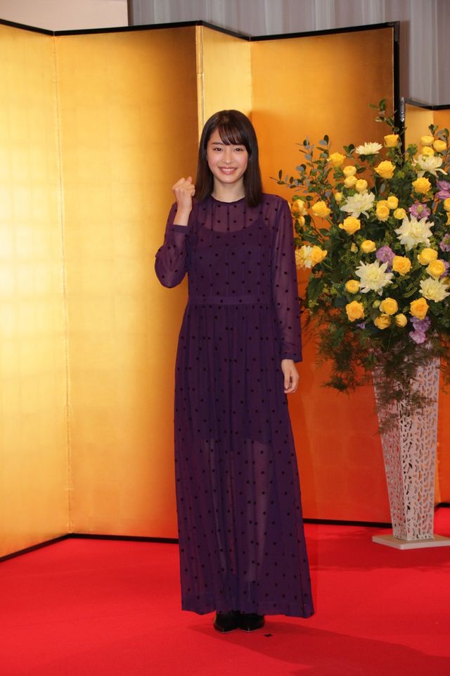 広瀬すず登場！2019年度前期朝ドラヒロイン発表会（6枚目）