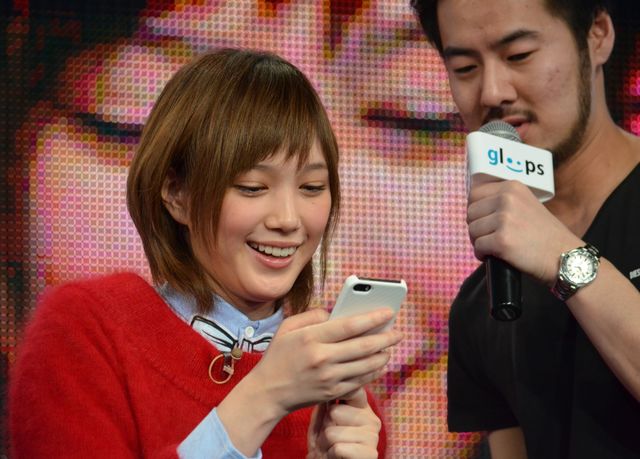 本田翼が登場！「SKYLOCK」新CM披露会フォトギャラリー（8枚目）