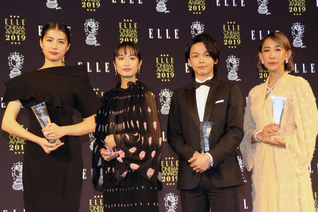 門脇麦、中村倫也、佐久間由衣、蜷川実花が受賞に喜び！「エル シネマアワード2019」（13枚目）