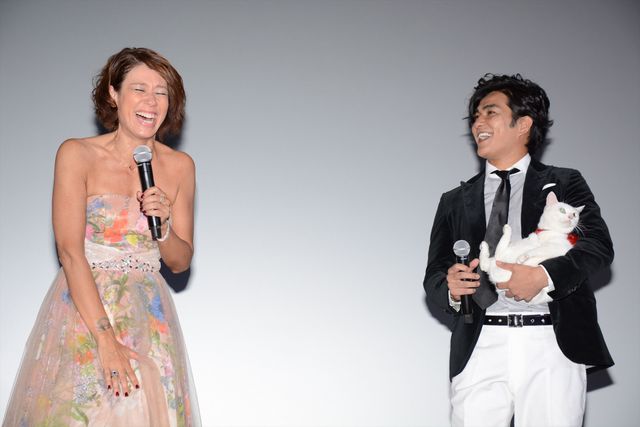 LiLiCoの猛攻と北村一輝の鉄壁ガード！映画『猫侍　南の島へ行く』初日舞台あいさつフォトギャラリー（6枚目）