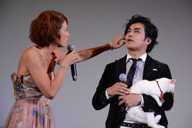 LiLiCoの猛攻と北村一輝の鉄壁ガード！映画『猫侍　南の島へ行く』初日舞台あいさつフォトギャラリー（10枚目）