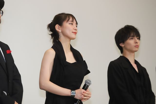 吉岡里帆『見えない目撃者』初日舞台あいさつ（3枚目）