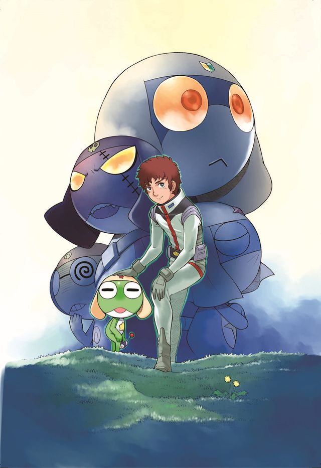 『新劇場版☆ケロロ軍曹』吉崎観音・安彦良和描き下ろしイラスト＆コラボプラモ（3枚目）