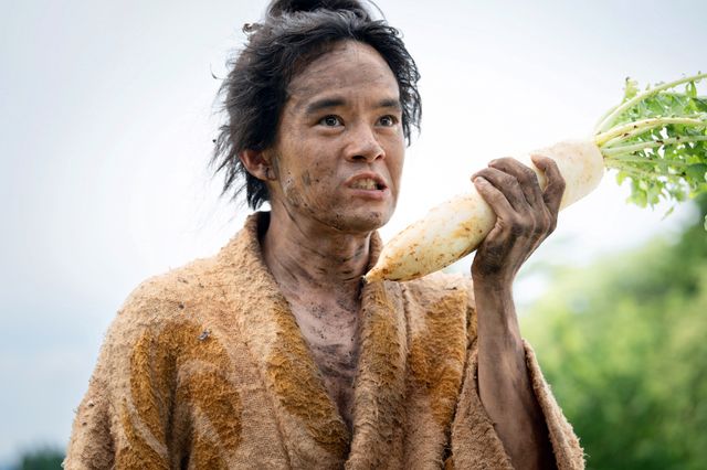 池松壮亮演じる木下藤吉郎（のちの豊臣秀吉）