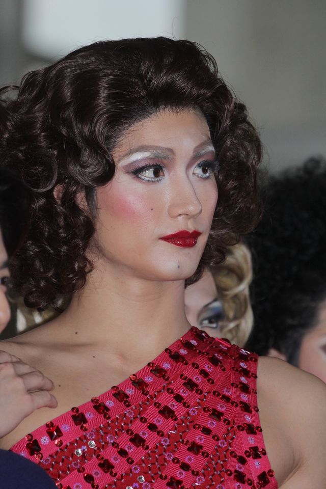 三浦春馬、ミニスカで美脚を披露！小池徹平とW主演「キンキーブーツ」会見フォトギャラリー（7枚目）