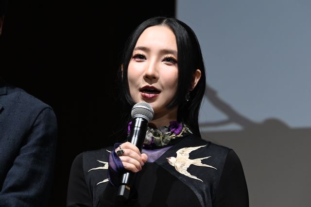 比嘉愛未＆岩田剛典主演「フォレスト」制作発表会見の様子（18枚目）