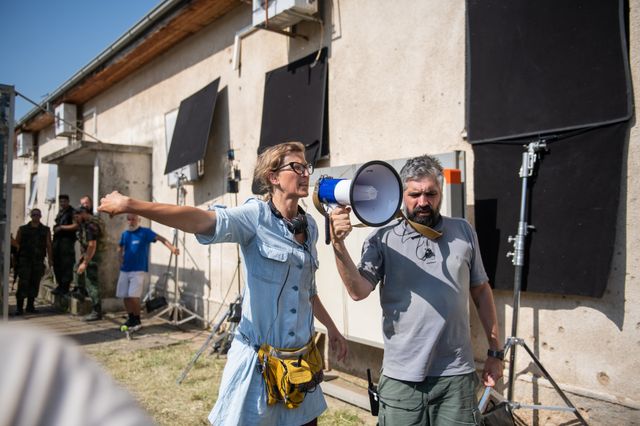 『アイダよ、何処へ？』メイキング写真（5枚目）