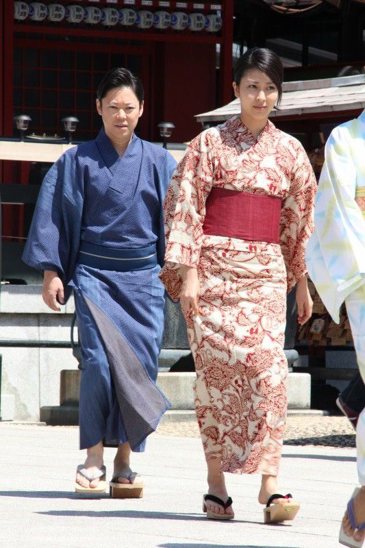 女優陣が色とりどりの浴衣姿を披露！映画『夢売るふたり』のヒット祈願イベントフォトギャラリー：フォトギャラリー