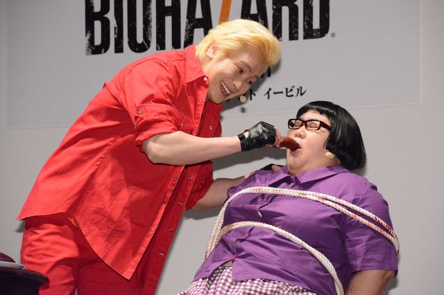 メイプル超合金も登場！「バイオハザード7」完成披露会フォトギャラリー：フォトギャラリー