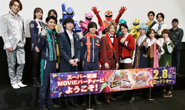 快盗戦隊ルパンレンジャーVS警察戦隊パトレンジャーと騎士竜戦隊リュウソウジャーのキャストが勢ぞろい！のメイン画像