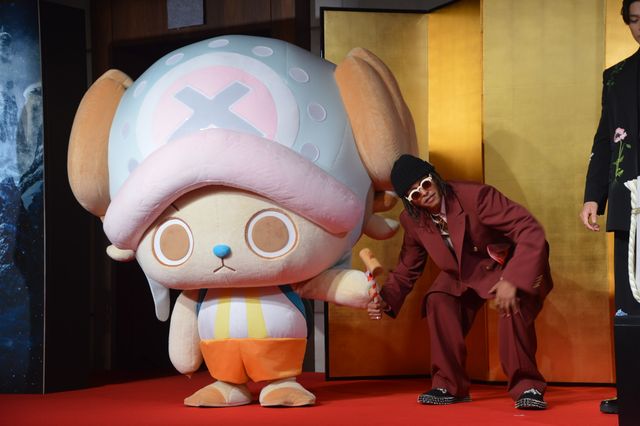 麦わらの一味、みんなでチョッパーをエスコート！実写版「ONE PIECE」シーズン2来日記者会見（5枚目）