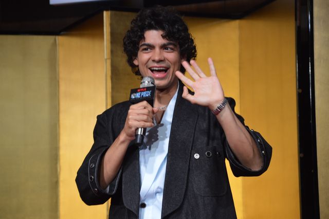 麦わらの一味、みんなでチョッパーをエスコート！実写版「ONE PIECE」シーズン2来日記者会見（7枚目）