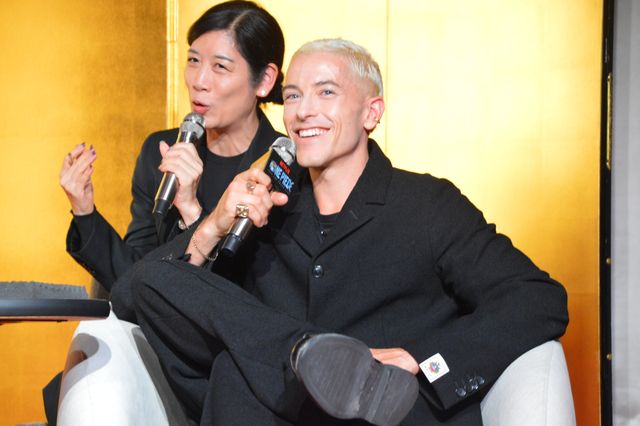 麦わらの一味、みんなでチョッパーをエスコート！実写版「ONE PIECE」シーズン2来日記者会見（22枚目）