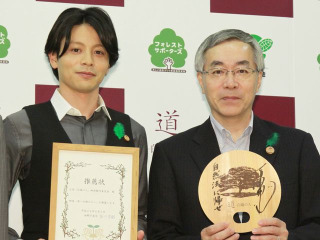 映画『道 ～白磁の人～』東北復興支援キャンペーン「映画のチカラで、森を元気に。」記者発表会ギャラリー（3枚目）