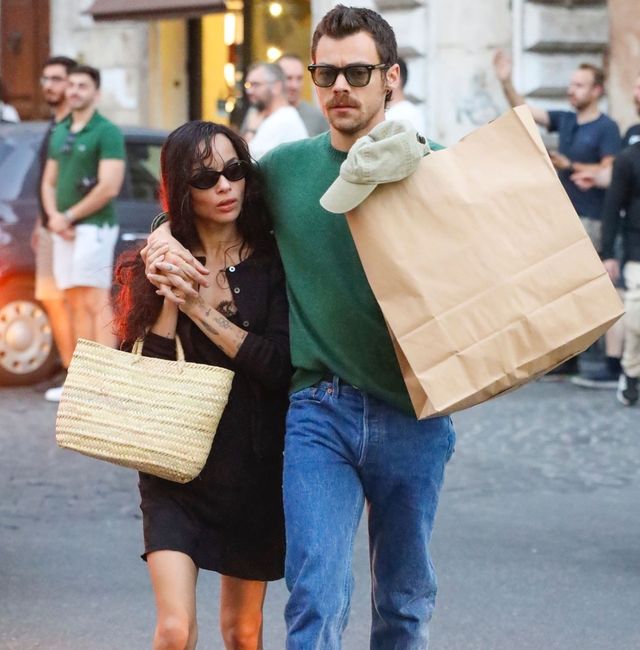 ゾーイ・クラヴィッツとハリー・スタイルズ