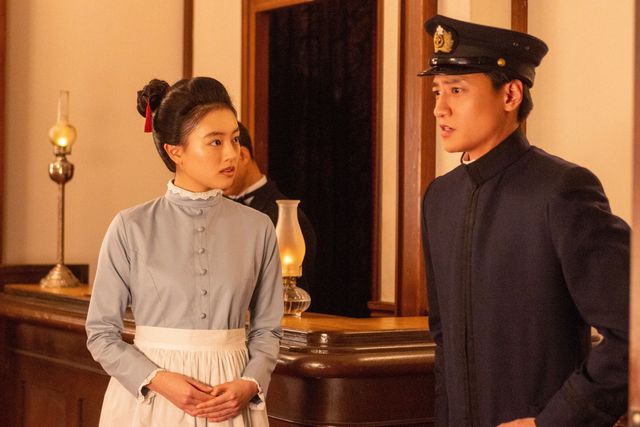 娘の環（宮島るか）は高熱で…朝ドラ「風、薫る」第17回場面写真（3枚目）