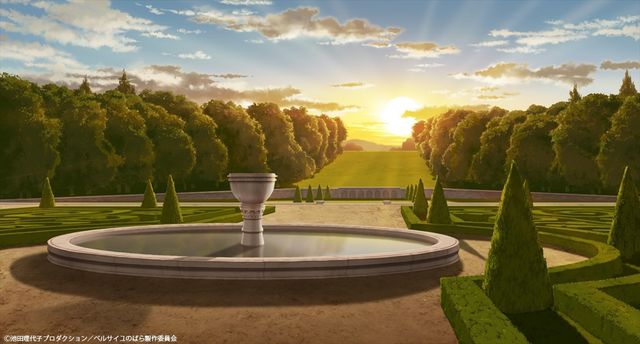 美しい…劇場アニメ『ベルサイユのばら』美術設定画（4枚目）