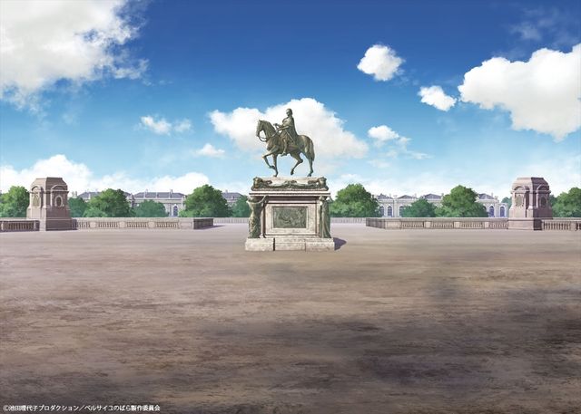 美しい…劇場アニメ『ベルサイユのばら』美術設定画（6枚目）