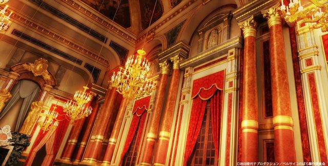 美しい…劇場アニメ『ベルサイユのばら』美術設定画（7枚目）