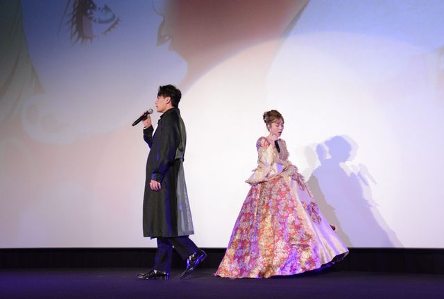 平野綾、美麗ドレスで魅了！加藤和樹と『ベルサイユのばら』劇中歌を生歌唱（18枚目）