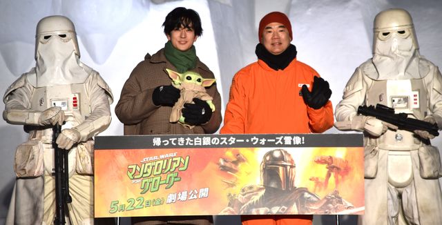 中島裕翔、グローグーと一緒にさっぽろ雪まつり登場！「帰ってきた白銀のスター・ウォーズ雪像」お披露目イベント（2枚目）