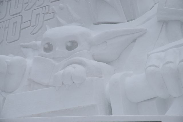 中島裕翔、グローグーと一緒にさっぽろ雪まつり登場！「帰ってきた白銀のスター・ウォーズ雪像」お披露目イベント（15枚目）