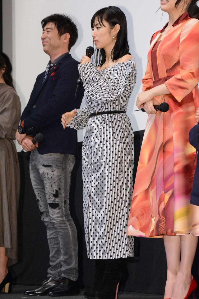 広瀬アリス『巫女っちゃけん。』初日舞台あいさつ（5枚目）