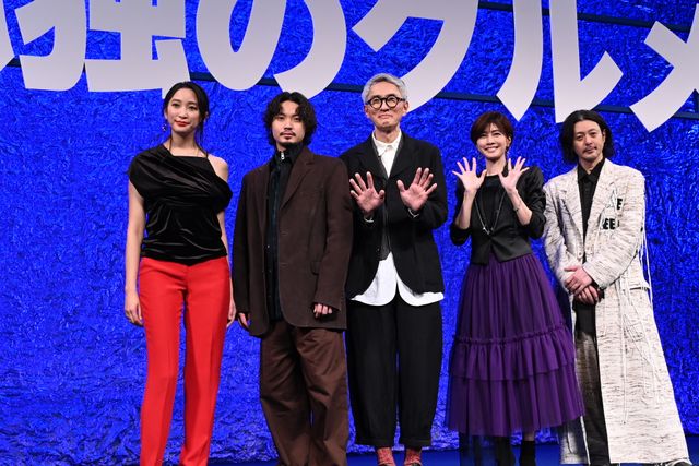 松重豊×内田有紀×磯村勇斗×杏×オダギリジョー『劇映画　孤独のグルメ』完成披露に集結！（2枚目）