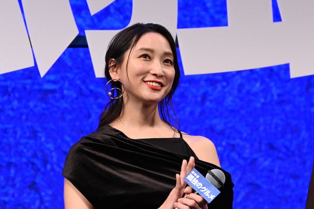 松重豊×内田有紀×磯村勇斗×杏×オダギリジョー『劇映画　孤独のグルメ』完成披露に集結！（9枚目）